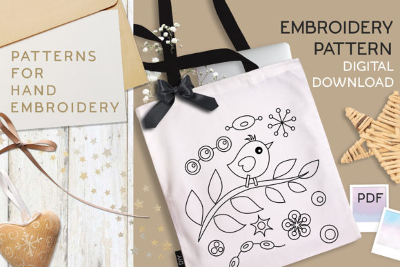 Bird on Branch DIY Embroidery: A Designer's Review