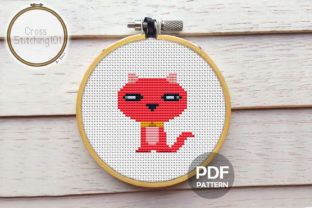 Cute Kitten Modern Cross Stitch Pattern Review for Makers
