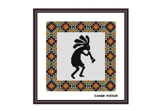 Kokopelli Ornament Cross Stitch Review for Holidays
