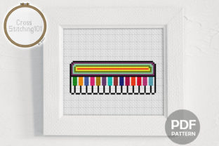 Piano Modern Cross Stitch Pattern: A Designer's Review