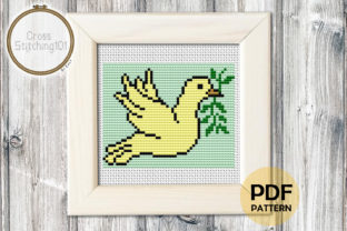 Pigeon Modern Cross Stitch Pattern Review for Holiday Makers