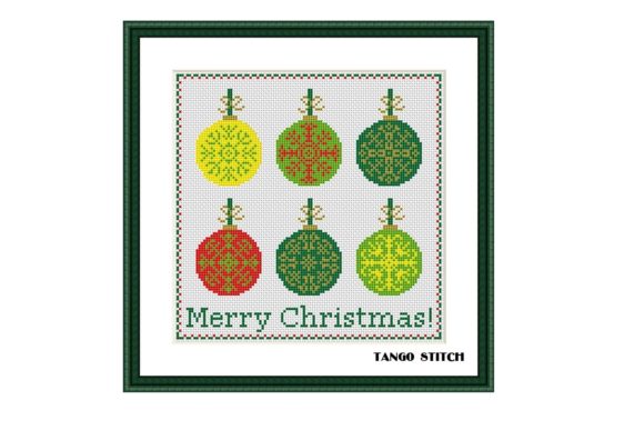 Review: Christmas Ornament Balls Cross Stitch for Holiday Sales
