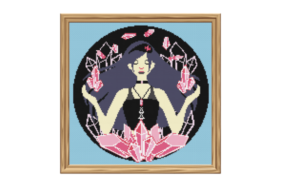 Review: Crystal Witch Cross Stitch Pattern for Makers