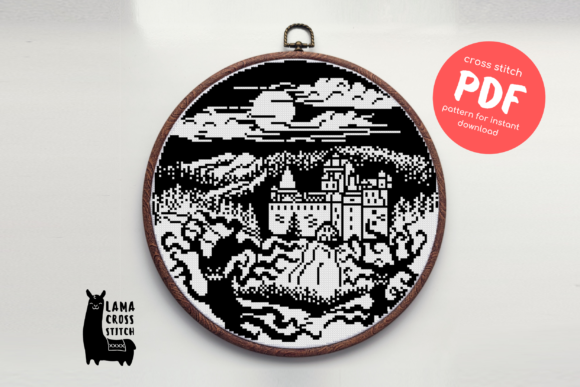 Review: Dracula's Castle Cross Stitch Pattern for Gifts