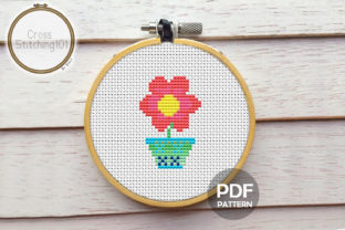 Review: Flower Petal Modern Cross Stitch Pattern for Gifts