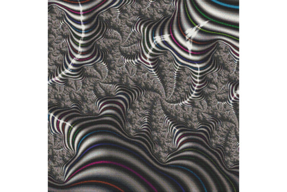 Review: Fractal Cross Stitch Pattern - Grey for Boutique Sweatshirts