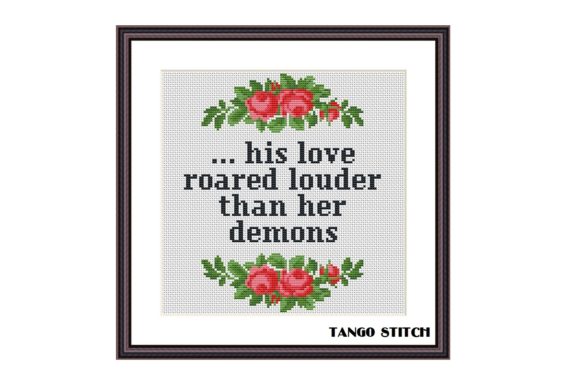 Review: His Love Funny Romantic Cross Stitch for Holidays