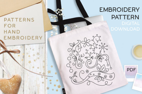 Review: Modern Bird & Branch Embroidery Pattern for Makers