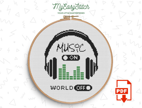 Review: Music on World off Cross Stitch Pattern