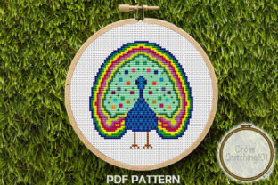 Review: Peacock Modern Cross Stitch Pattern for Holidays