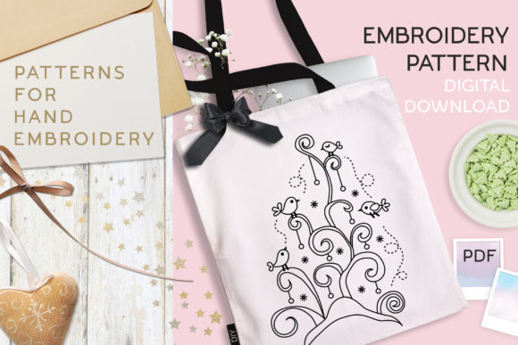Review: Whimsical Tree Embroidery for Personalized Gifts