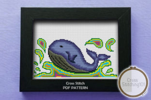 Whale Modern Cross Stitch Pattern: A Craft Fair Review